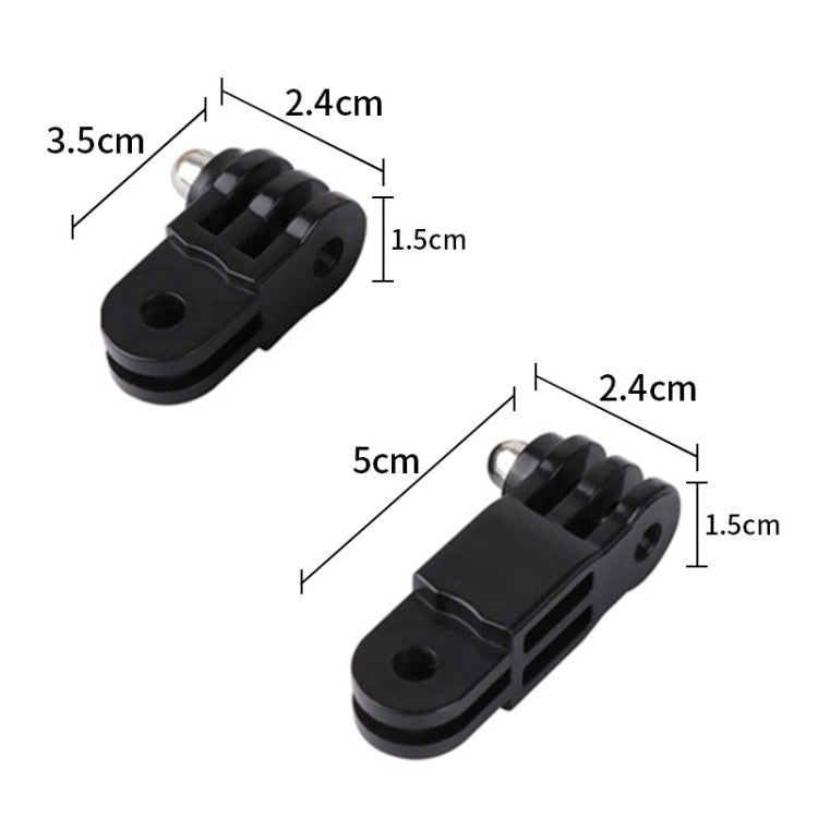 TELESIN Different Direction Short Adapter for GoPro and DJI Action Cameras