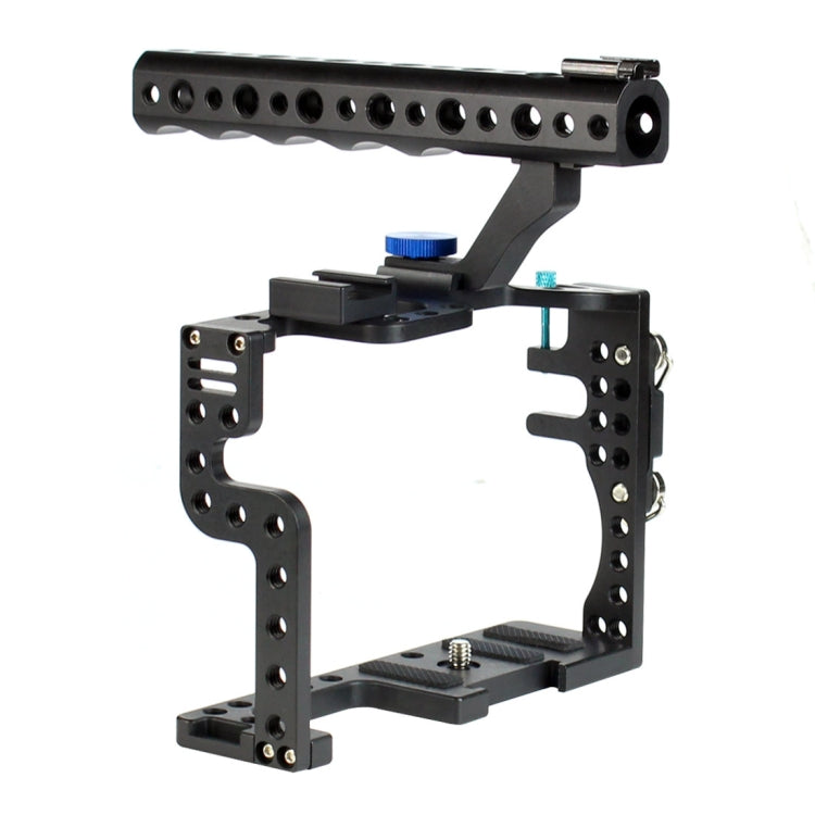 Camera Video Stabilizer Cage Handle for Panasonic LUMIX GH3/GH4 (Black)