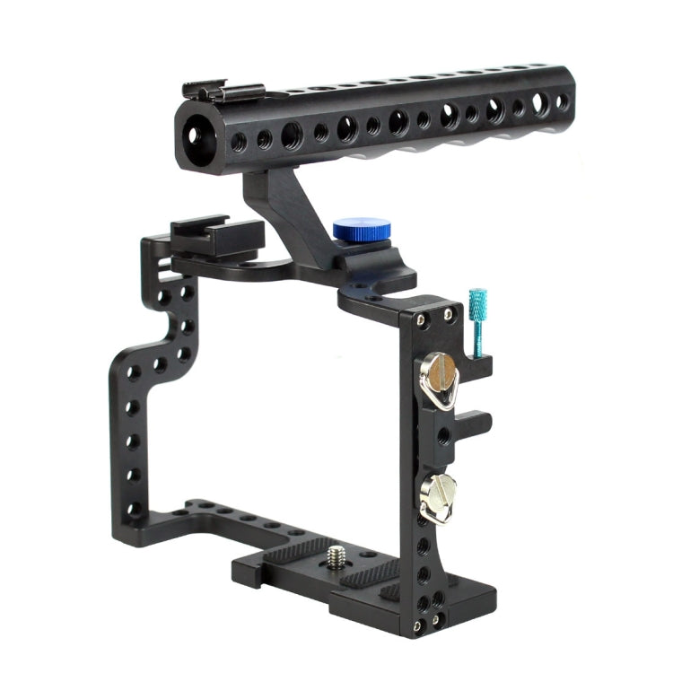 Camera Video Stabilizer Cage Handle for Panasonic LUMIX GH3/GH4 (Black)