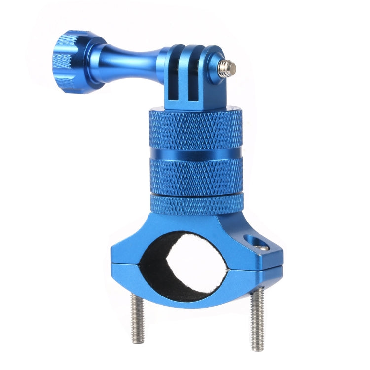 Blue Aluminum Alloy Bicycle Mounting Bracket for Action Camera