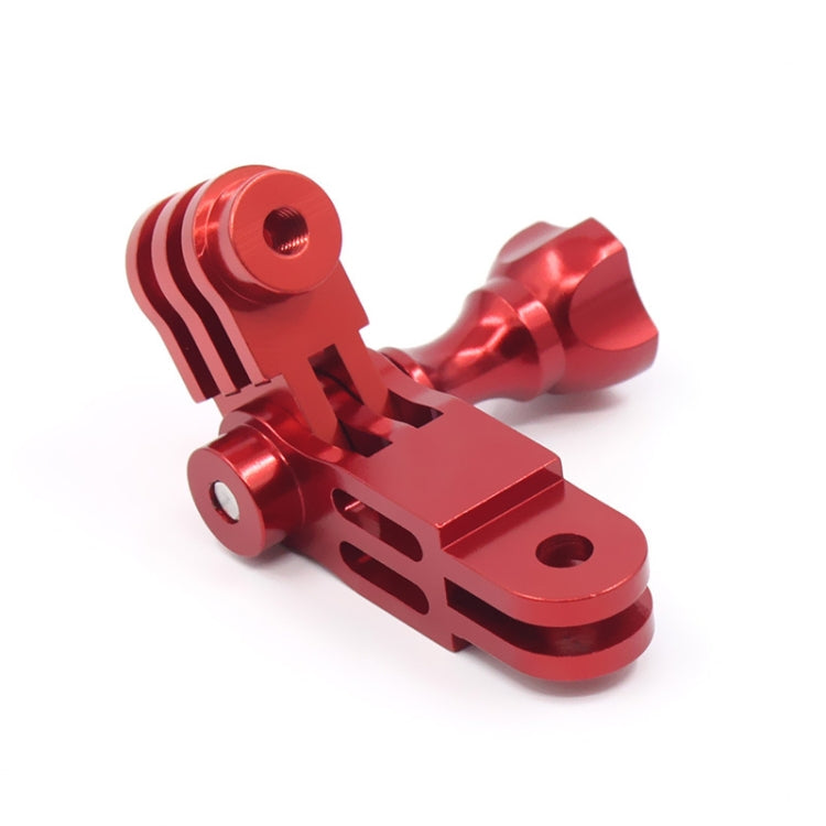 Versatile Aluminum Alloy Action Camera Adapter (Red)