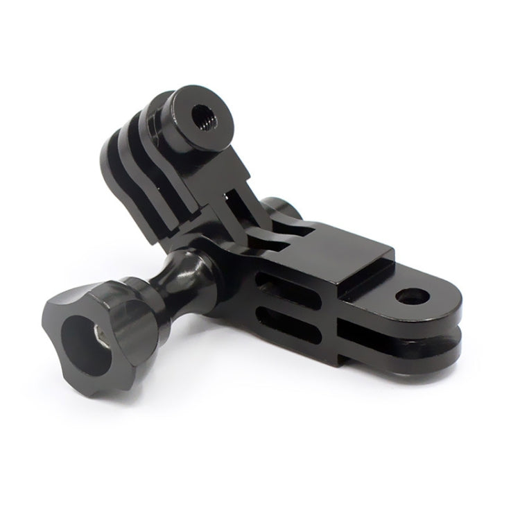 Aluminum Alloy Three-way Adjustment Arm for Action Cameras (Black)