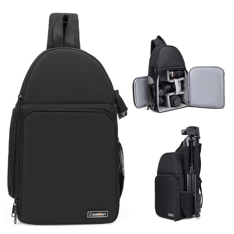 CADeN D15 Messenger Single Shoulder Multifunction Open Cover Photography Backpack