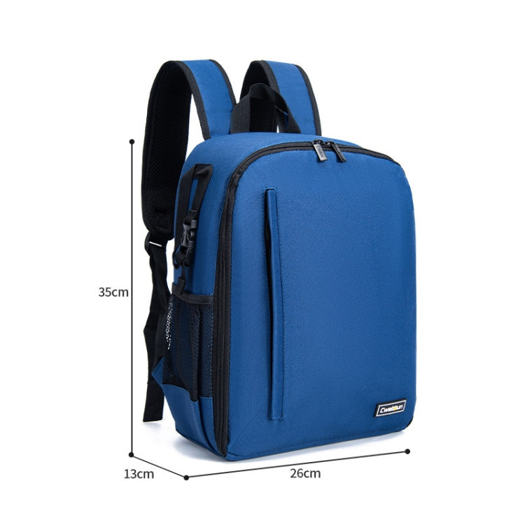 CADeN Blue Small Shoulder Digital Camera Bag