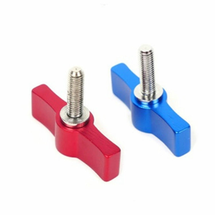 T-shaped Screw Multi-directional Adjustment Hand Screw 10PCS, M5(Blue)