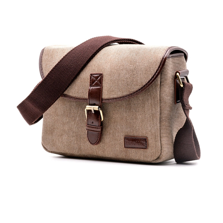 Vintage Style Canvas Camera Bag Case for Canon EOS Cameras