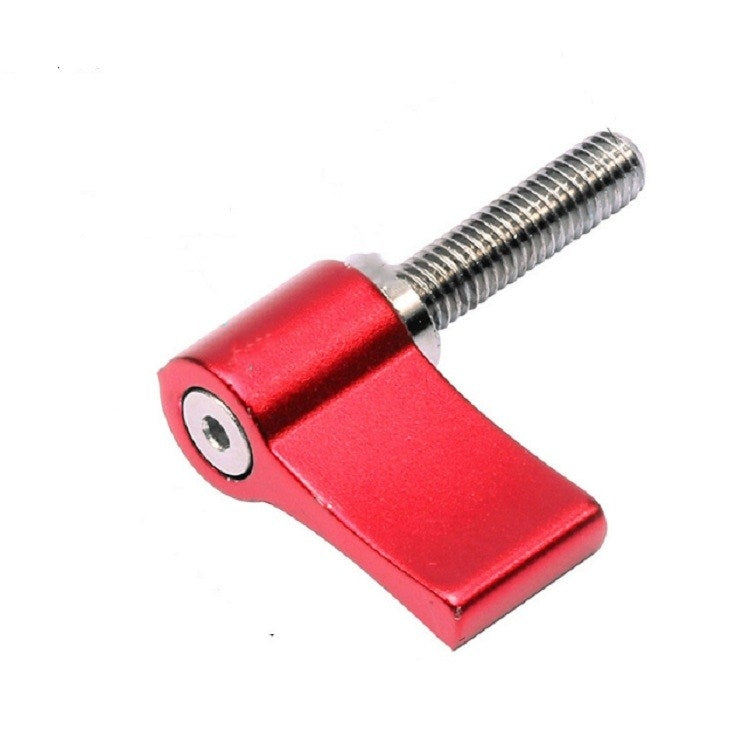 Aluminum Alloy Adjustable L-Shaped Thumb Screw for Action Cameras, Size: M5x20mm (Red)