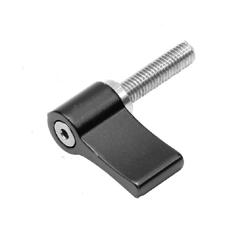 Adjustable L-Shaped Thumb Screw for Action Cameras, Size M5x20mm (Black)
