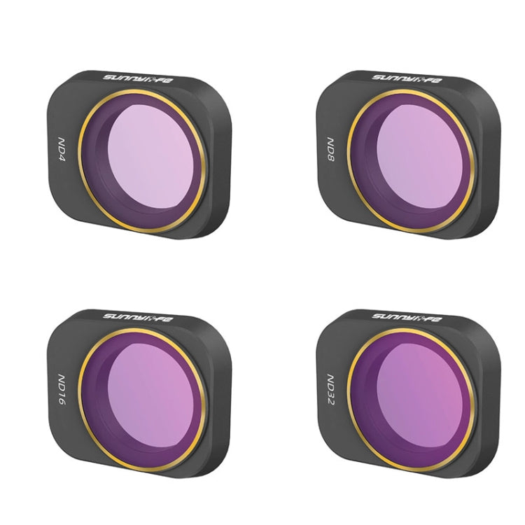 Adjustable Filter Set for Mini 3 Pro: ND4, ND8, ND16, ND32 Sunnylife MM3-FI411