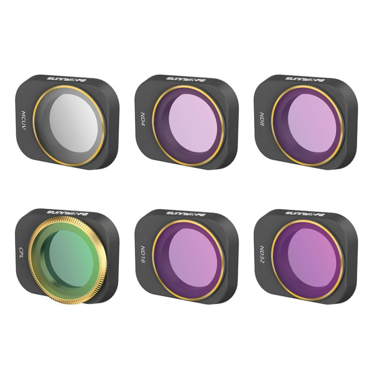 Adjustable Filter Set for Mini 3 Pro - 6 Pieces