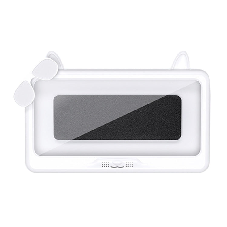 Waterproof Bathroom Mobile Phone Holder with 360 Degree Rotation (White)