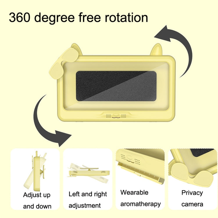 Yellow Waterproof Phone Holder for Bath and Shower