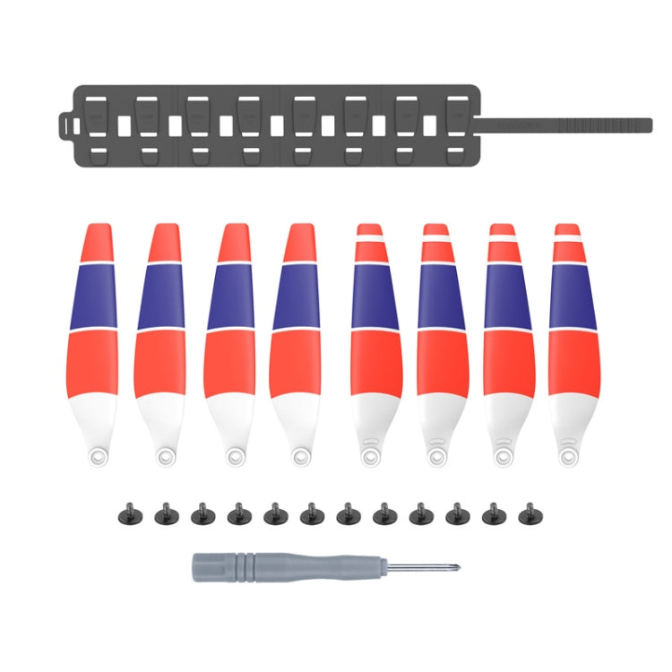 Sunnylife MM3-SN443 Mini 3 Pro Propeller Blades + Silicone Folding Storage Bag(Gray)