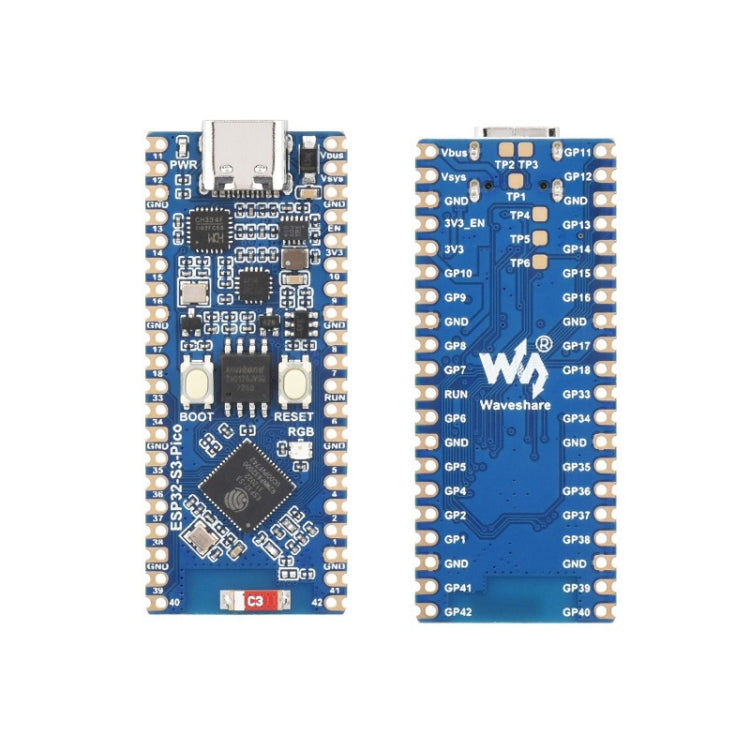 Waveshare ESP32-S3 Microcontroller with Dual-core Processor and 2.4 GHz Wi-Fi