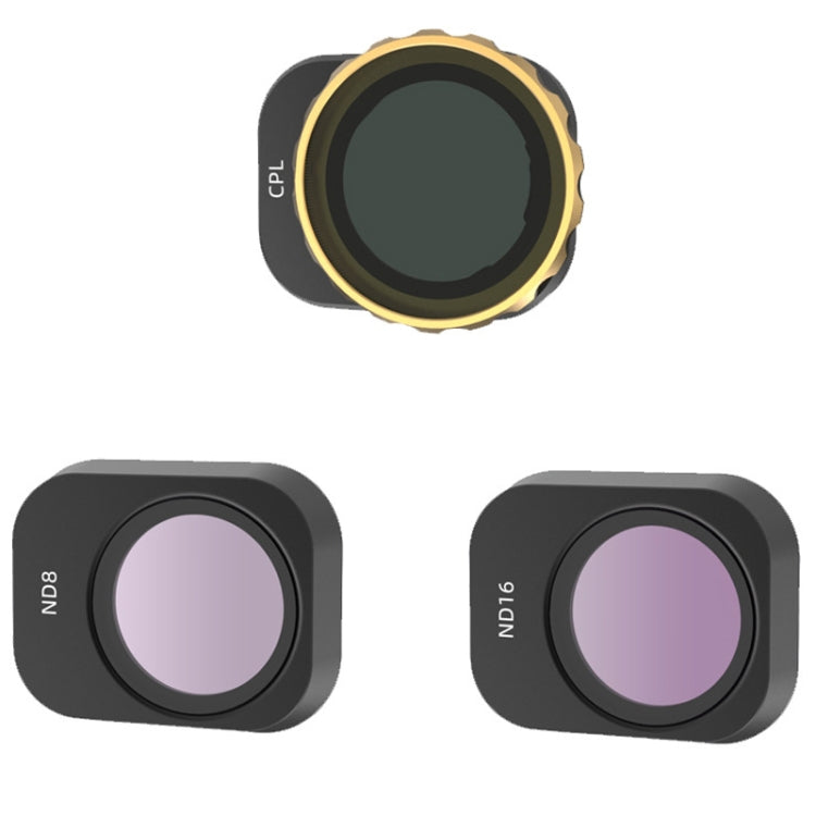 JSR Mini 3 Pro Camera Filters - 3 In 1 CPL+ND8+ND16