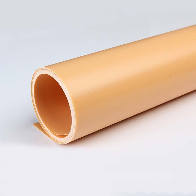 PVC Matte Board Photography Background Cloth (Orange, 70x140cm)