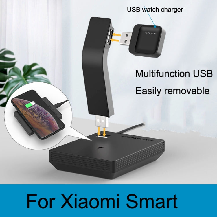 Xiaomi Smart Watch Earphone Phone Wireless Charger with Multi-functional Design