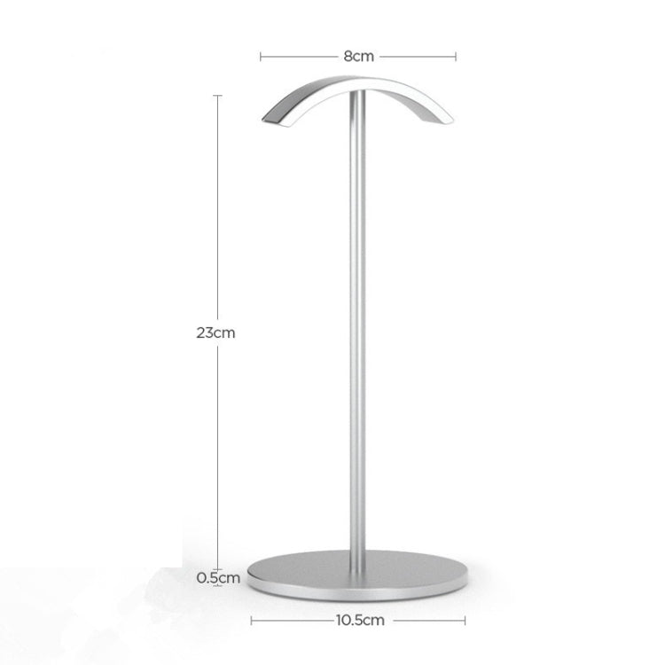 Headphone Aluminum Alloy Display Stand (Black)