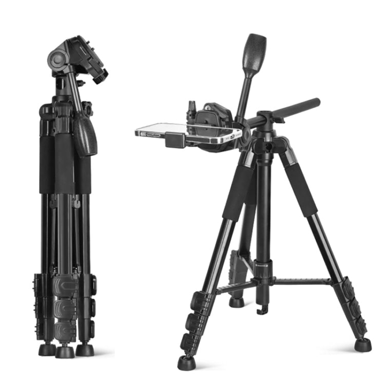 Aluminum Alloy Tripod with Quick Adjustment and Versatility (Black)