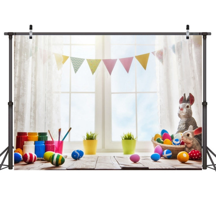 Easter Bunny Party Photography Background Cloth - 2.1m x 1.5m