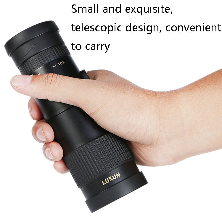 LUXUN 10-30x40 HD High-Power Telescope with Phone Clip and Tripod