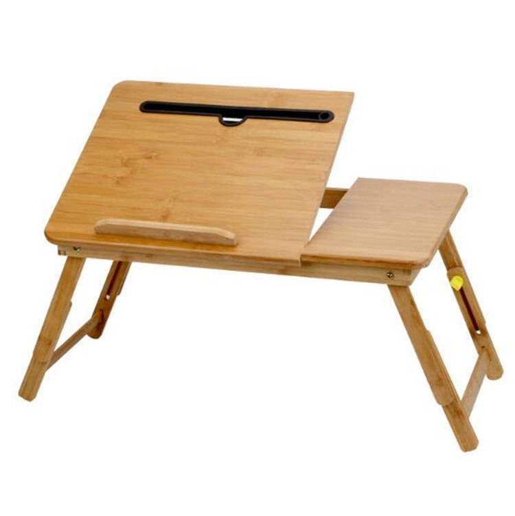 Nanzhu Foldable Bamboo Laptop Table with Card Slot - Medium Size