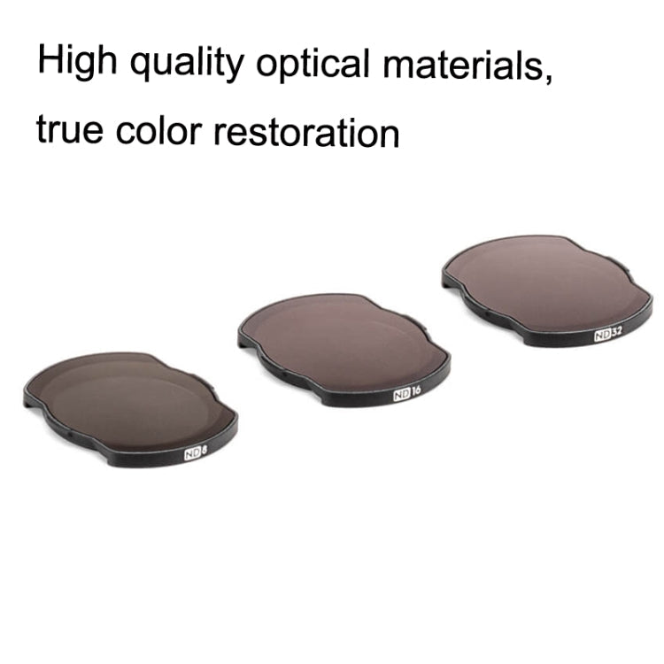 DJI Avata ND8+ND16+ND32 Light Filters Set