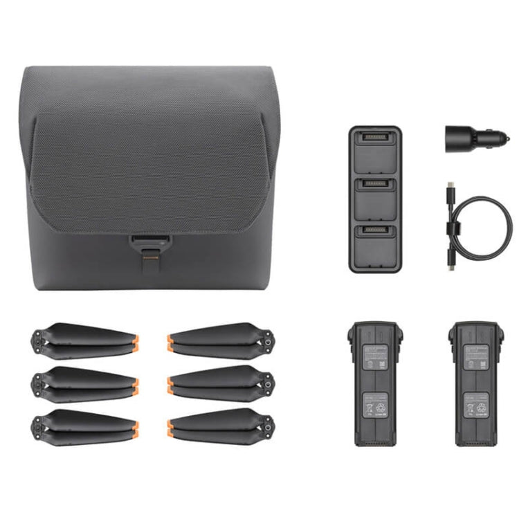 DJI Mavic 3 Fly More Kit with 2 Batteries, Charging Hub, Car Charger, and Noise-Reducing Propeller