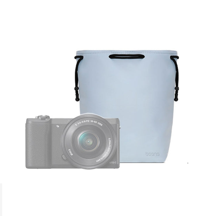 Baona Small Blue Camera Bag Lens Drawstring Pouch