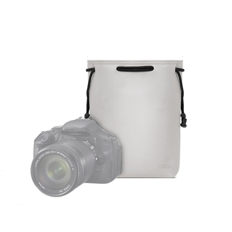 Baona Medium Gray Camera Bag Lens Drawstring Pouch