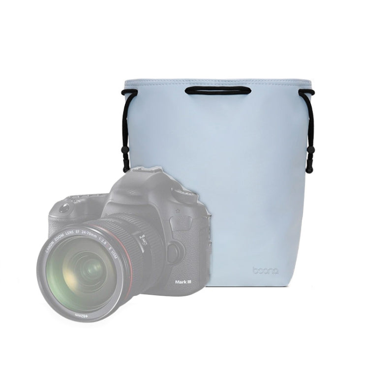 Baona Large Blue Camera Bag Lens Drawstring Pouch
