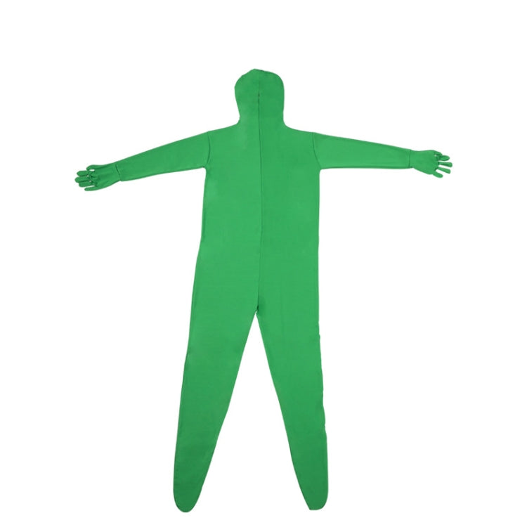 Green Screen Stretchy Body Suit for Photo and Video, 180cm (One-piece)