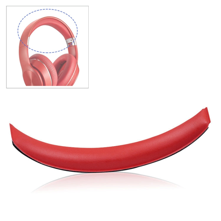 Protein Leather Headphone Headband Pad for Edifier W820BT / W828NB (Red)