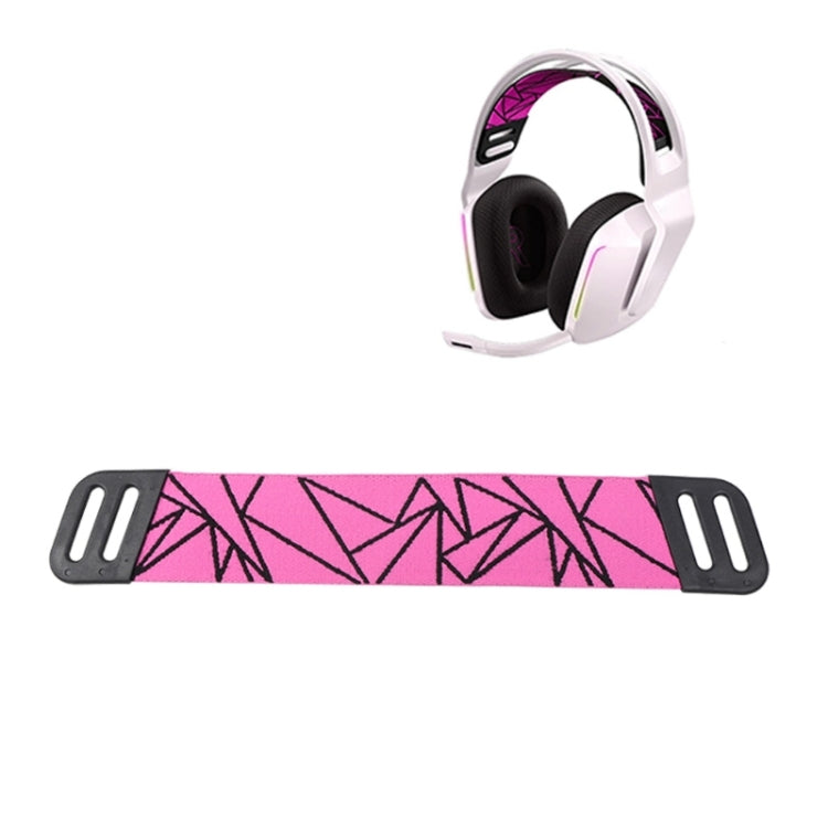 Head Beam Protector for Logitech G733 Headset (Diamond Red) With Comfortable Soft Texture