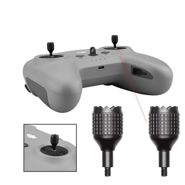 DJI FPV Remote Control Rocker Joysticks with Aluminum Alloy Design