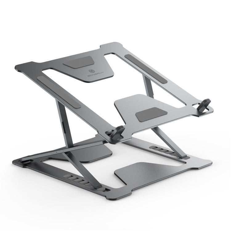 BONERUY P17S Notebook Computer Heightening Bracket (Gray)