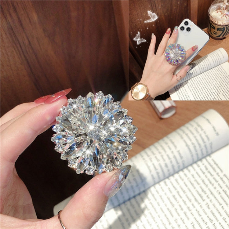 Small Diamond Rotating Ring Buckle Holder for Mobile Phone - 2 Pieces
