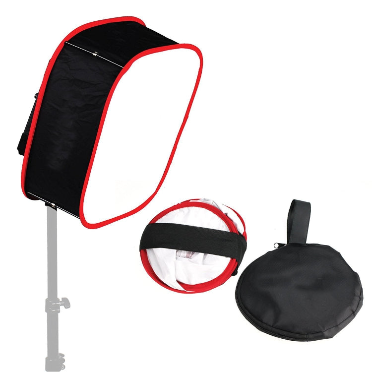 Portable LED Softbox Diffuser for Professional Portrait Lighting