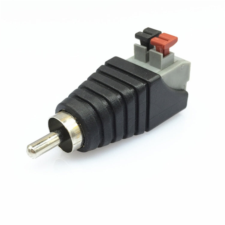 20 PCS RCA Lotus Audio Connector Press Type - Solder-free AV Connector