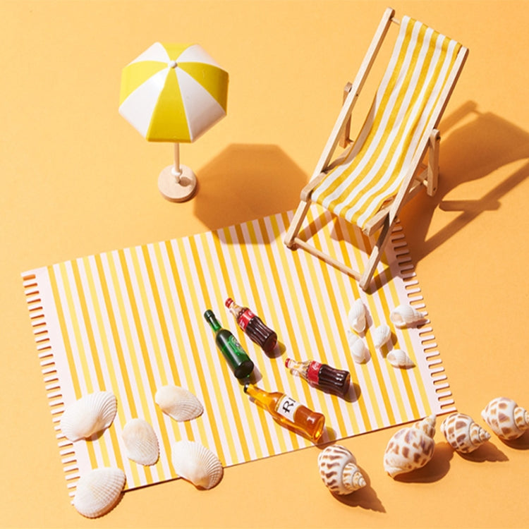 Versatile Beach Series Photography Props Set - Bright Yellow