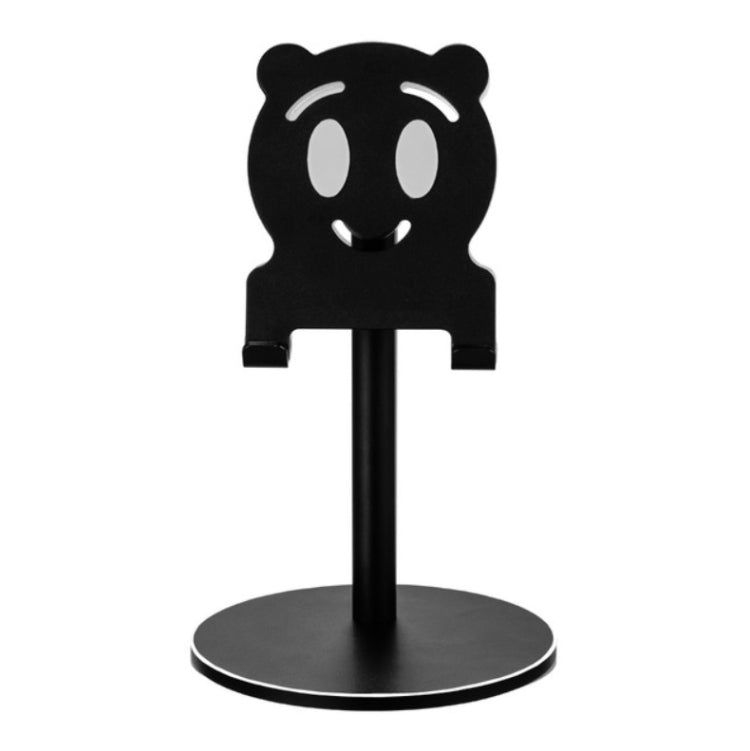 Adjustable Black Aluminum Alloy Desktop Stand for 4-10 inch Phones & Tablets