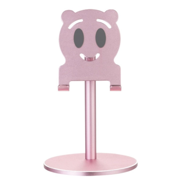 Rose Gold Aluminum Alloy Desktop Stand for 4-10 inch Phone & Tablet
