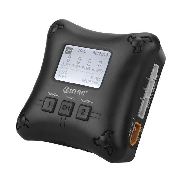 HTRC H4AC DUO Airplane Lithium Battery Charger with AC and US Plug