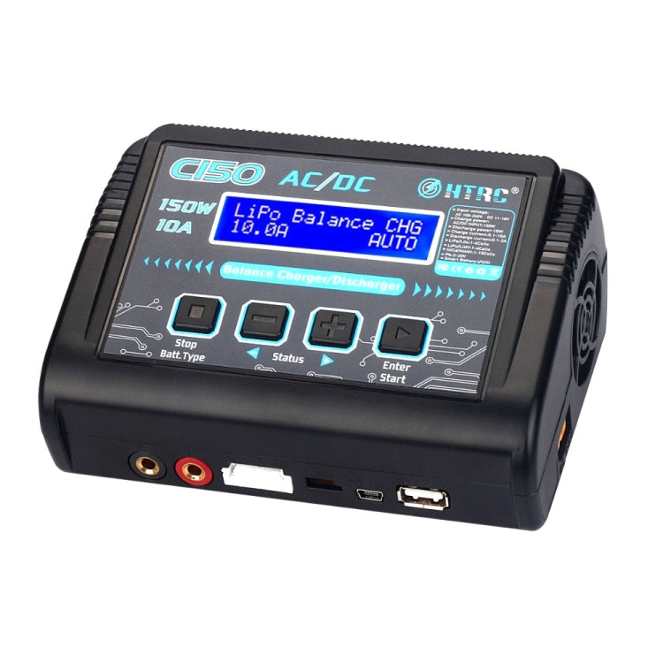 HTRC C150 Smart Balance Charger for High Voltage Lithium Batteries with US Plug