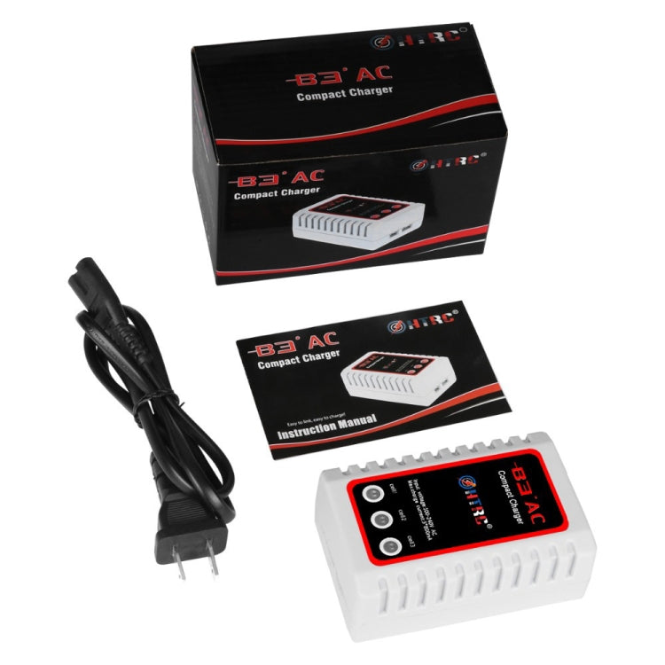 HTRC B3AC 2-3S Model Airplane Lithium Battery Charger electric Toy Charger, US Plug