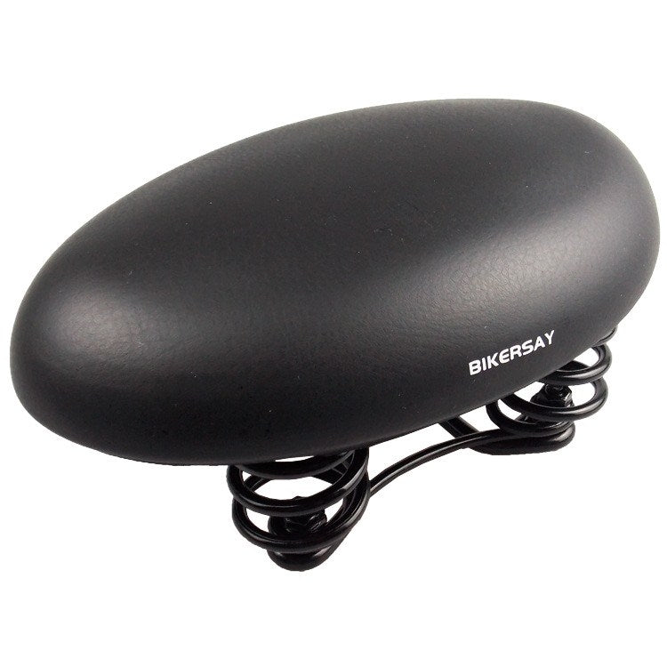 Bikersay Mountain Bike Saddle with Spring Cushion Shock Absorber