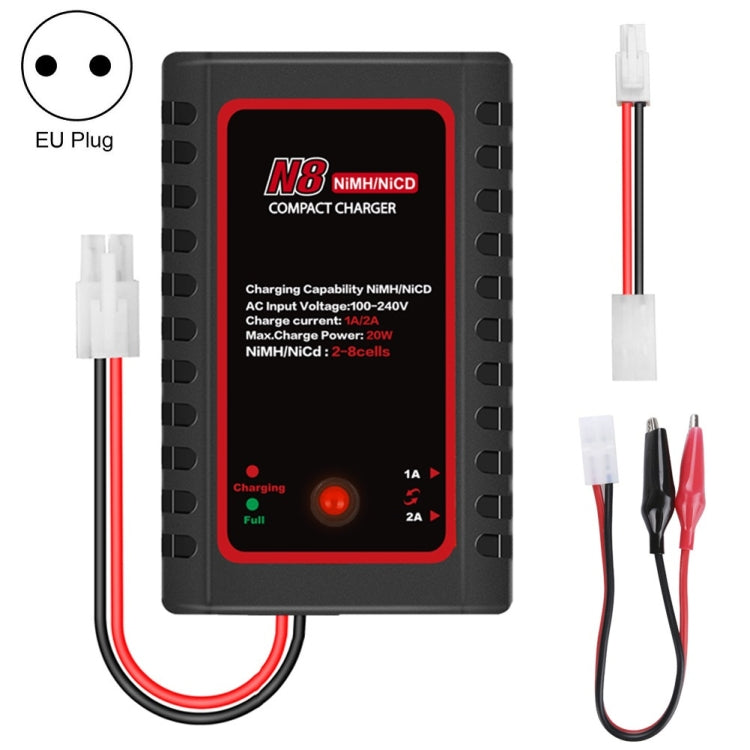 Smart Balance Charger for Ni-MH Ni-Cr Batteries with EU Plug