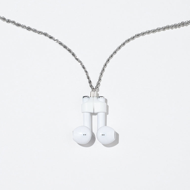 AIRPODS Wireless Headset Anti-Lost Necklace with Titanium Steel Magnetic Sleeve