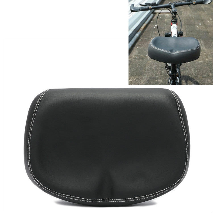 Mountain Bike Comfort Saddle with Shock Absorption (Black)