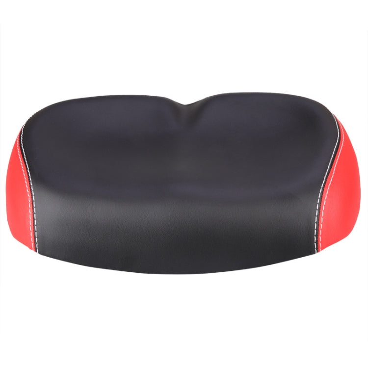 Nostril-Free Red Mountain Bike Seat with Shock Absorption